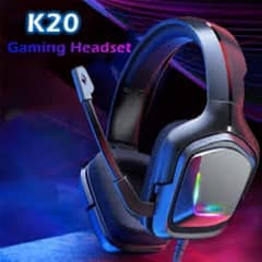 Onikuma k20 Gaming headphone headset with rgb lightning