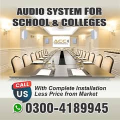 PA. Sound Audio / Audio Sound System Installation Services/Events