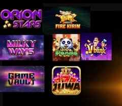 All Games panels available (Orion,Milkyway, Firekirin)