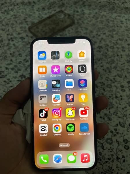 Iphone 12 Pro Max Jv Sim chal rhi ha . 256 Gb 10