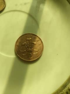 old coin 1971 2 pence