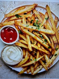 French Fries chips Karigar ki zarort hy