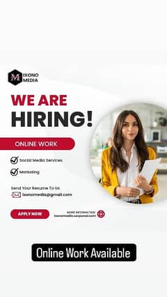 Online Work Available