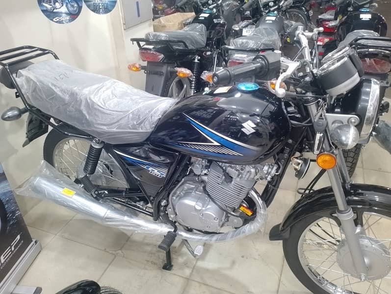 SUZUKI GS 150 2024 BRAND NEW WITH REGISTRATION & JUMBO PACKAGE 1