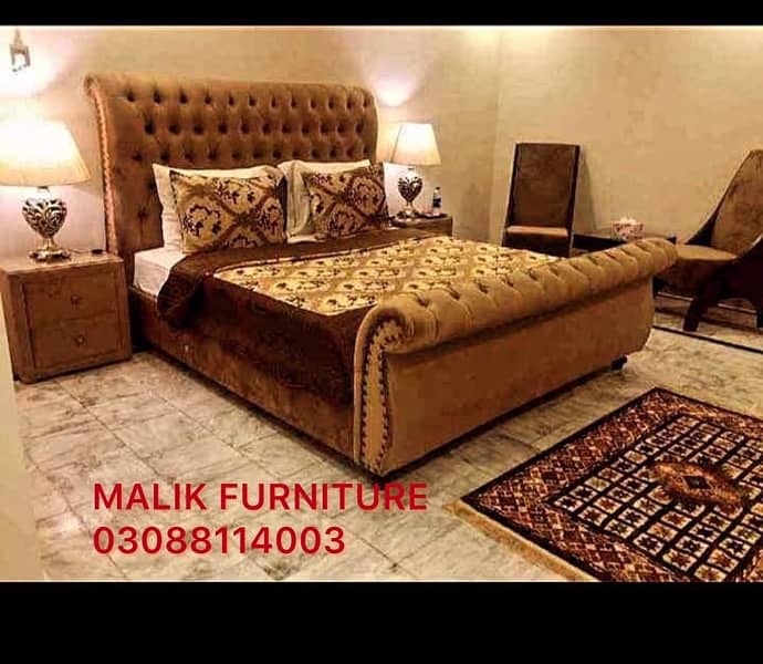 double bed / bed / bed set / Furniture low price 10