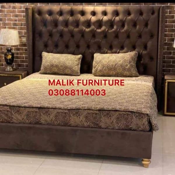 double bed / bed / bed set / Furniture low price 13