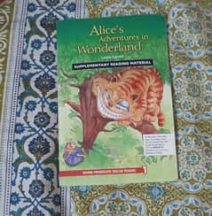 Novel Alice in Adventure land + free table book as gift