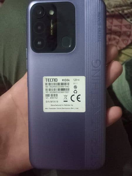 Tecno spark 8c 7+ 128 4