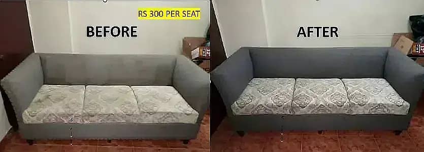 Sofa Cleaning, Carpet Cleaning, Mattres Cleaning in all Karachi 2