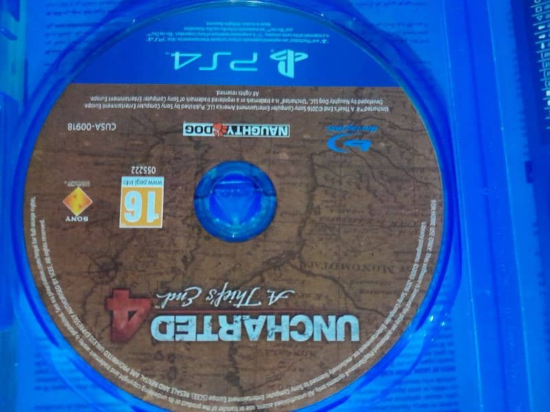 Uncharted 4 Disc For Ps4 1