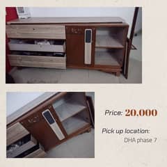 WOODEN DRAWER AND STORAGE
