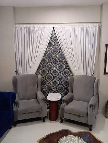 curtains / parday / velvet curtains / roller blinds / wall poshish 3