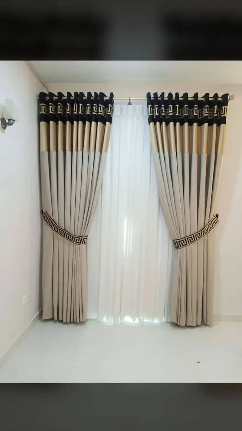 curtains / parday / velvet curtains / roller blinds / wall poshish 11