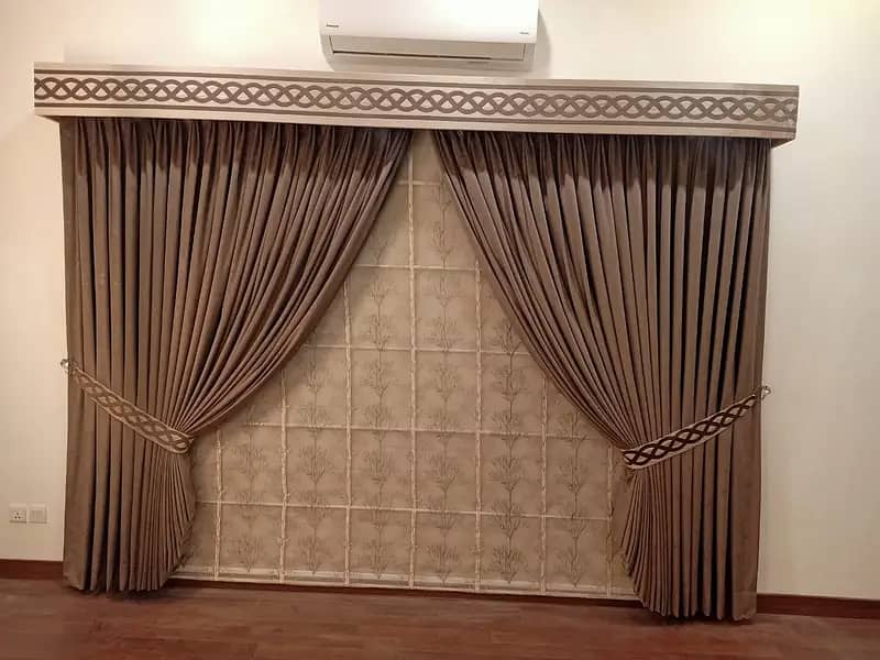 curtains / parday / velvet curtains / roller blinds / wall poshish 13