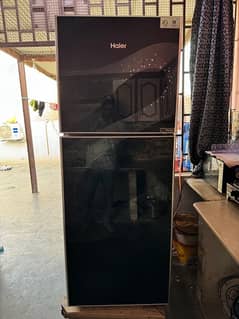 Haier HRF-382 RS Water Black Top-Freezer