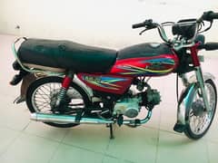 kinghero 70cc model 2018 with original book and number plates.
