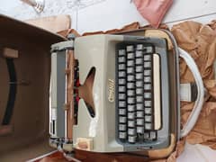 Brand new, untouched typewriter.