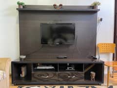 wooden TV unit