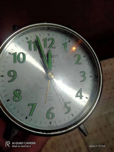 سیکو ۵  ٹیبل کلاک کوارٹز