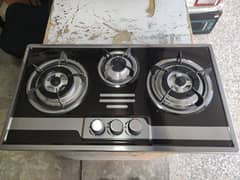 national brand three burners high quality stainless steel hob