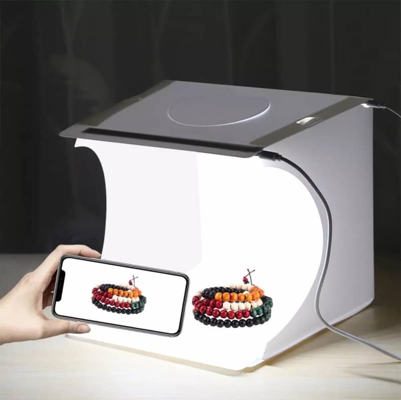 Mango Tech 20cm Photography Box 2 LED Panels 1