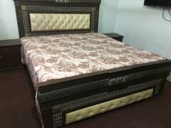 Bed, Side Tables, Dressing, Showcase Home Used For Urgent Sale.