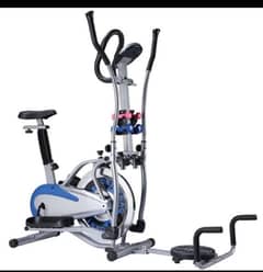 Elliptical Air bike Exercise Cycle Gym Fitness Cross Trainer Machine