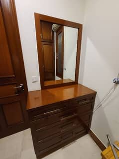 100% Real Wood Chester - with Mirror
