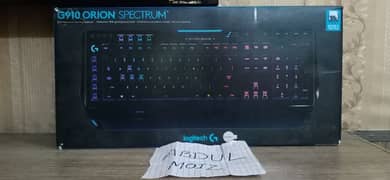 Logitech G910 Ornio Spectrum Mechanical Gaming Keyboard With Box