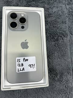 Apple iPhone 15 Pro 128GB Lla Natural used neat condition