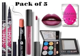 Wedding Makeup Deal Cosmatics, Pack of 5