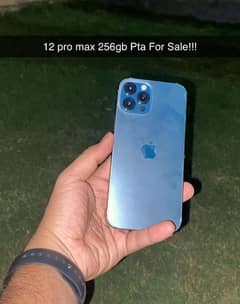 12 pro Max 256 GB PTA approved For sale