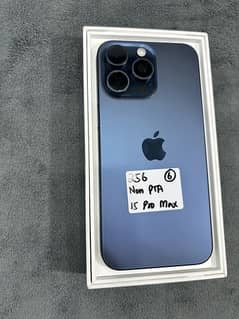 Apple iPhone 15 Pro Max 256gb Blue color Non pta