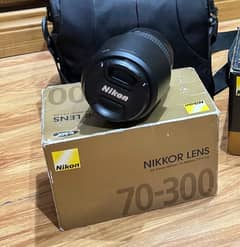 nikon 70-300 lens new with box