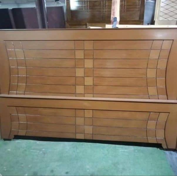 Double Bed Wooden 3
