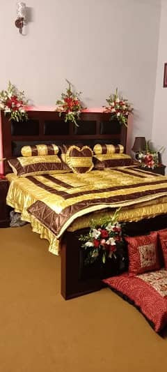 king size bridal bed sheet