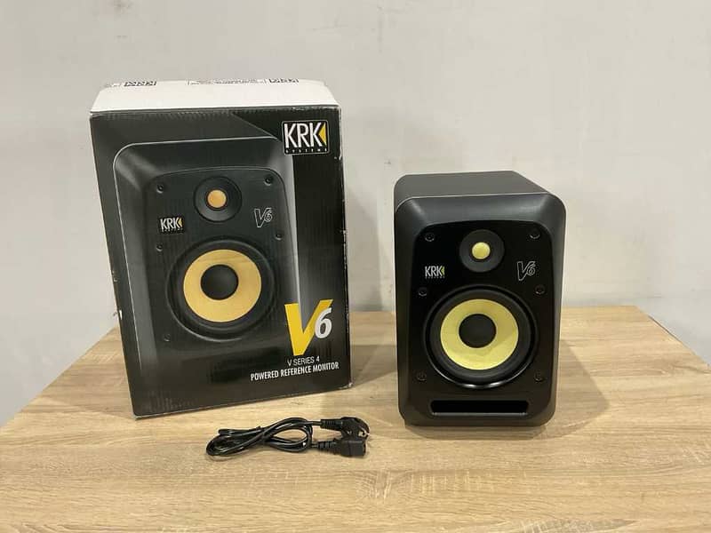 KRK V6 G4 Studio Monitors (New Pair) 1