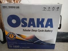 OSAKA BATTERY Brand New
TALL TUBLAR TA 1800