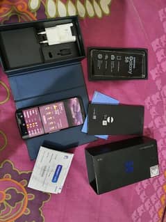 Samsung s8 offical pta with box charger