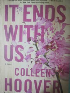 it ends with us - book by colleen hoover