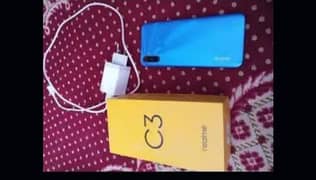 realme c3 brand new cindition h ac jese box pack