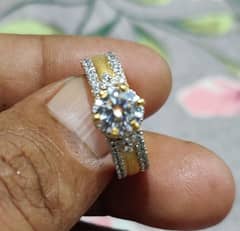 Ring 925 silver new  Whatsapp message call. . 03212281279
