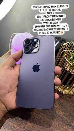 Iphone 14 Pro Max JV 128gb deep purple