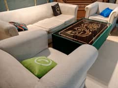 comfortable sofa set 3 1 1  plz call 03124049200
