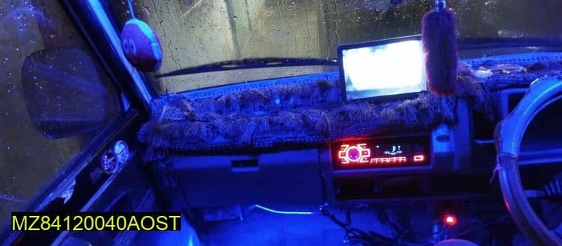 RGB Car Interior decorations light  with remote control 0