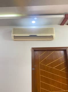 2 ton LG AC fitted in home