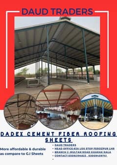 Fiber Cement Corrugated Sheets-Roofing/Warehouse/DairyFarm/CattleShed)