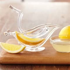 Manual Lemon Clip Portable Clear Fruit Juicer Bird Lemon Slice Squeeze