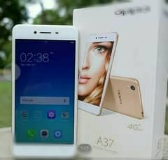 OPPO A37 with box 100 percent orignal set
