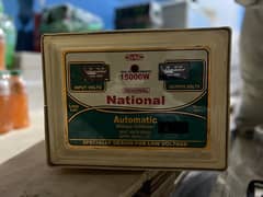 national stabilizer 15000 watts heavy duty
